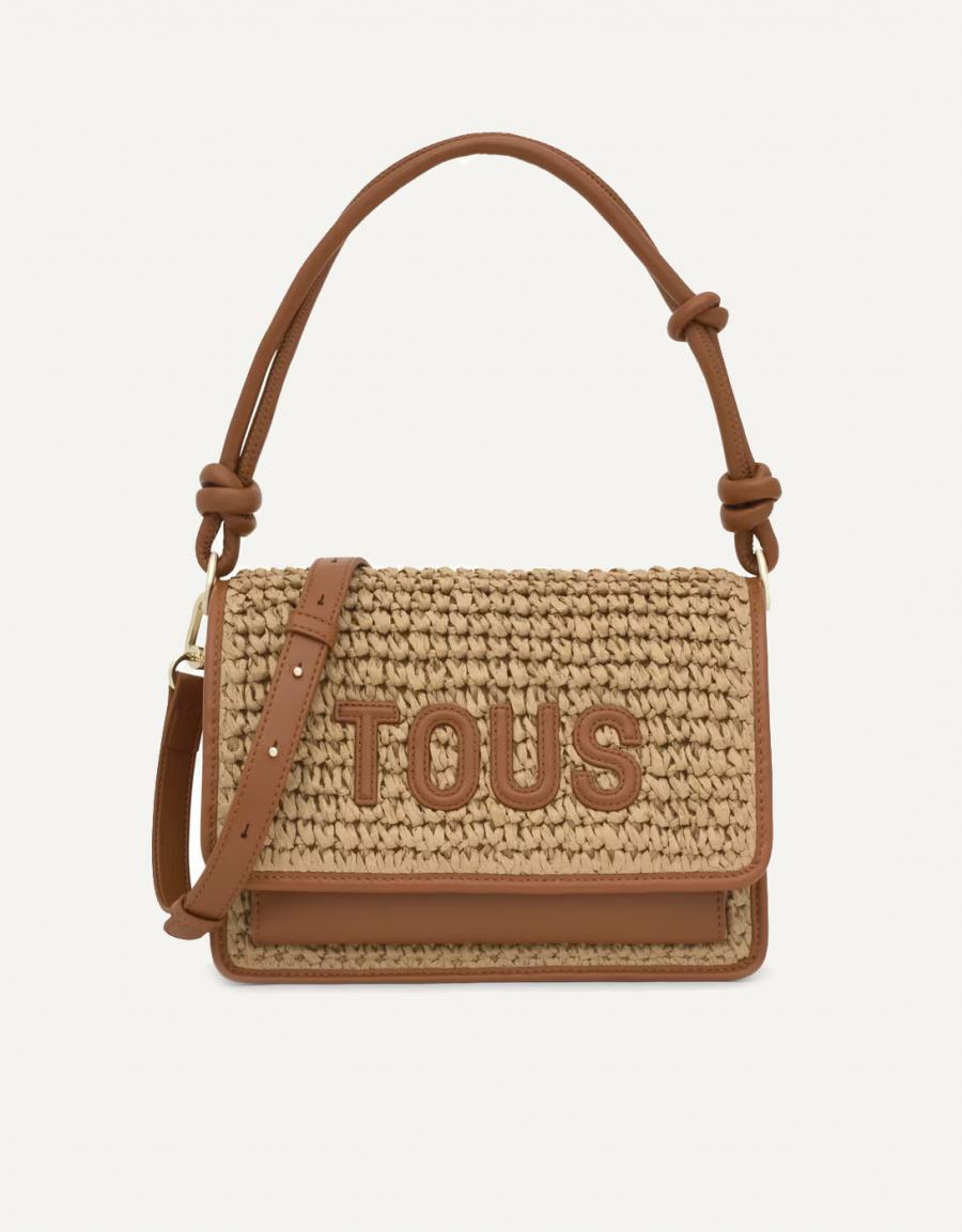 BOLSO TOUS AUDREE BANDOLERA M en color Beige