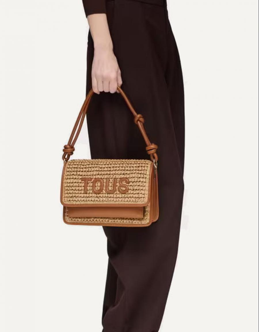 BOLSO TOUS AUDREE BANDOLERA M en color Beige