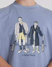 CAMISETA NEW BALANCE MT51412 en color Azul marino