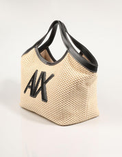 BOLSO ARMANI BAGS AF12591 M1013 en color Beige