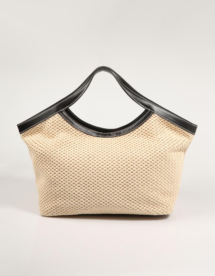 BOLSO ARMANI BAGS AF12591 M1013 en color Beige