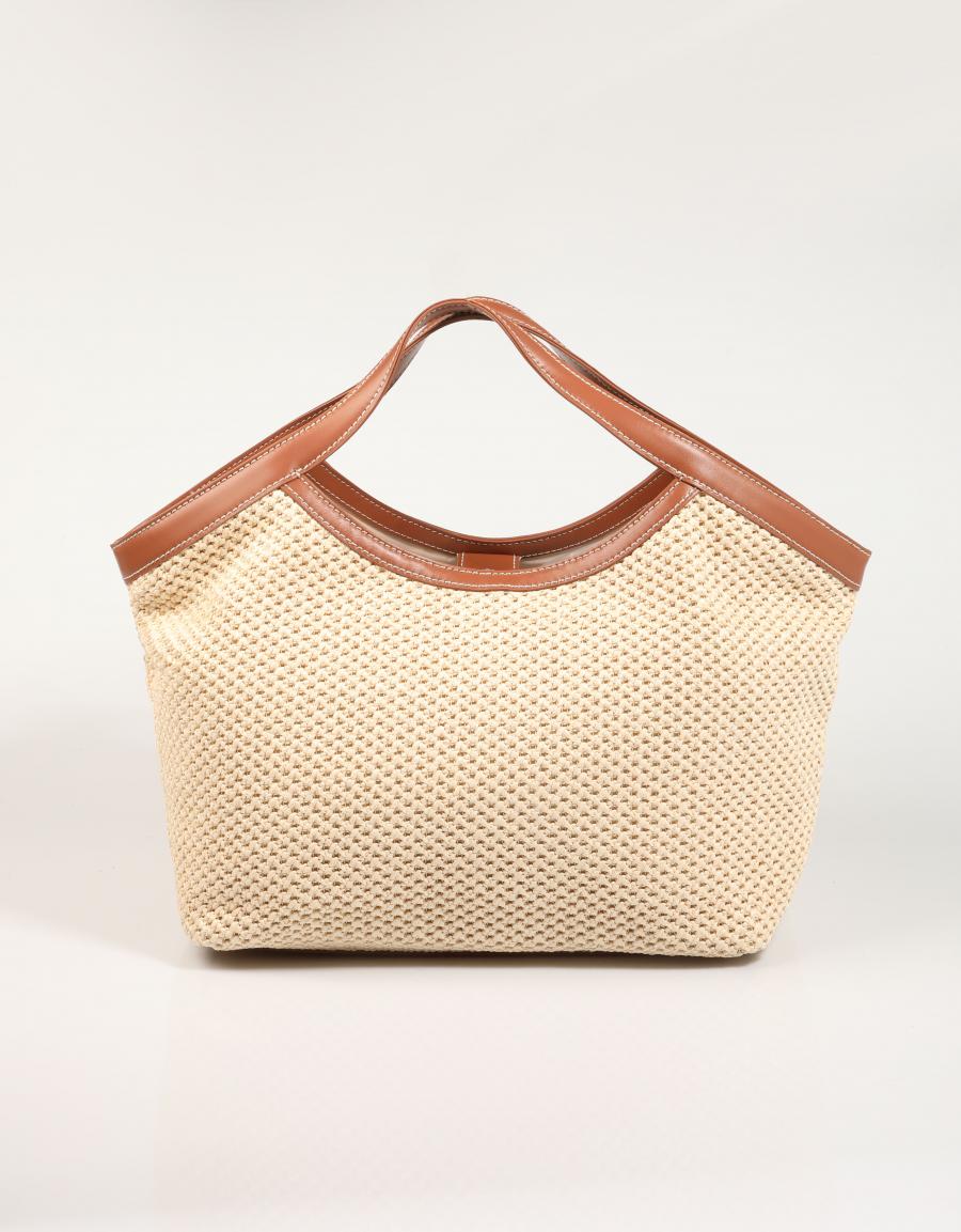 BOLSO ARMANI BAGS AF12591 M1013 en color Cuero