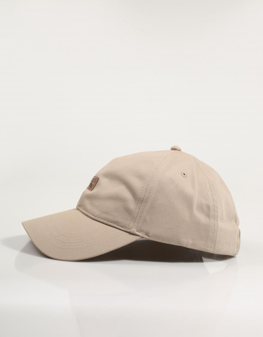 GORRA CALVIN KLEIN 6 PANEL SM MONOLOGO en color Beige