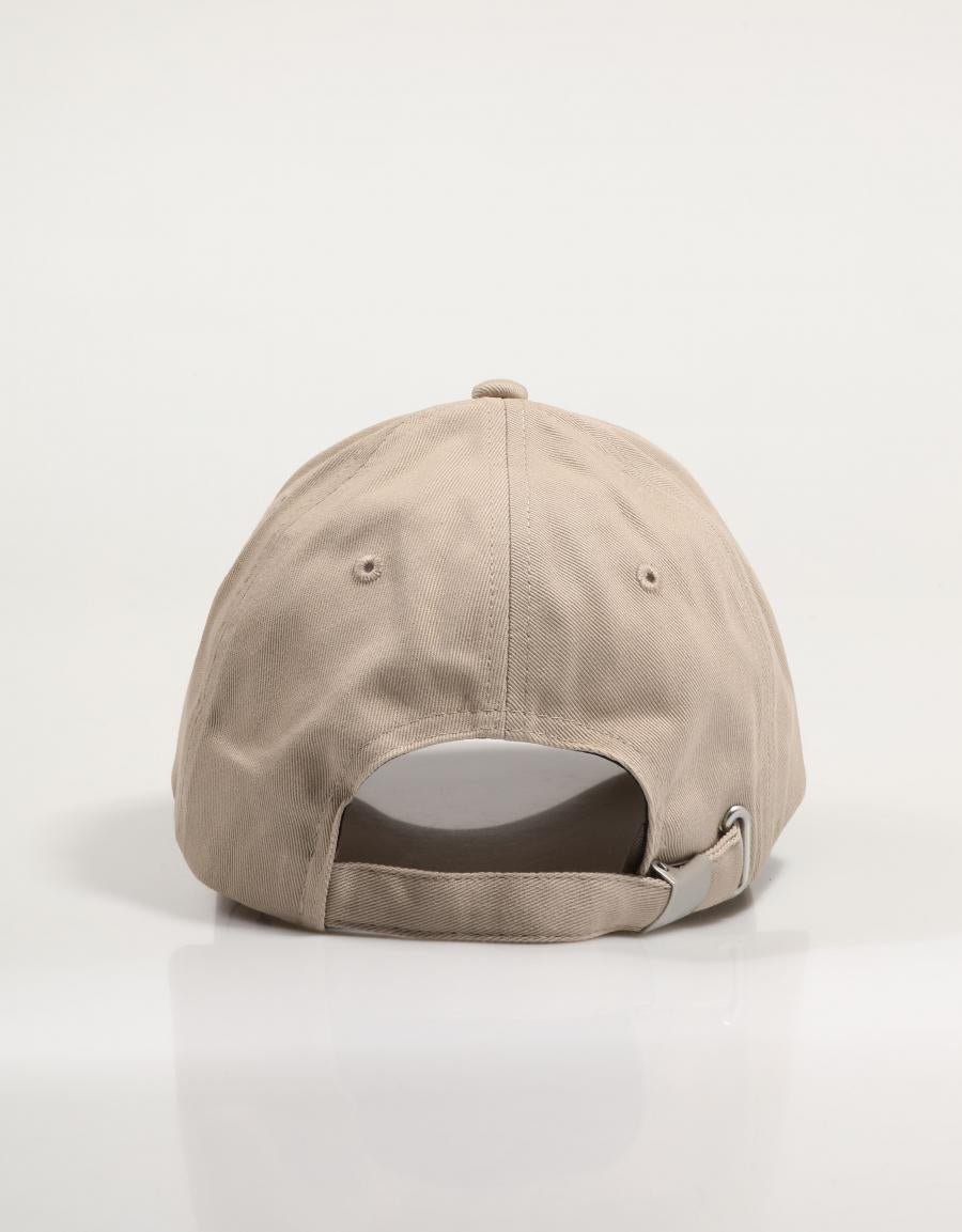GORRA CALVIN KLEIN 6 PANEL SM MONOLOGO en color Beige