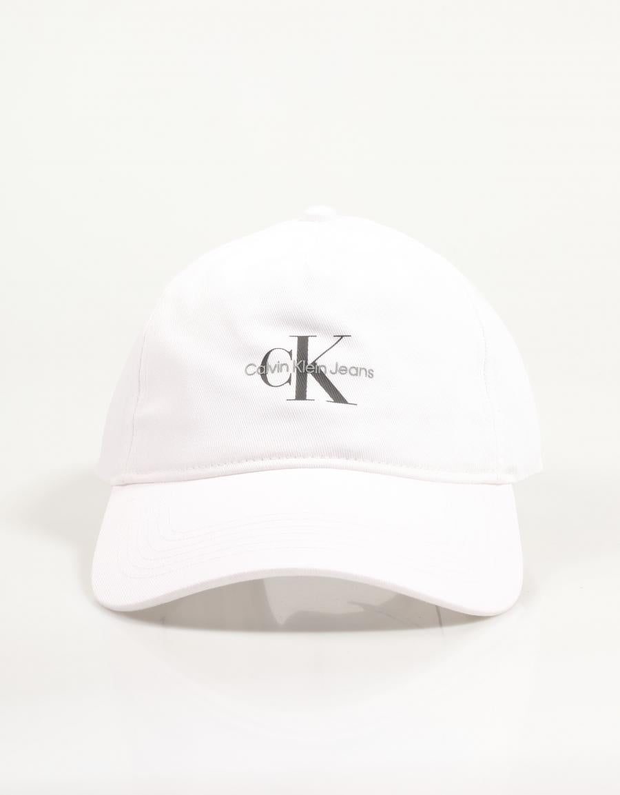 GORRA CALVIN KLEIN MONO LOGO 5 PANEL CAP en color Blanco