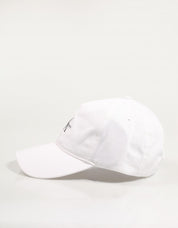 GORRA CALVIN KLEIN MONO LOGO 5 PANEL CAP en color Blanco