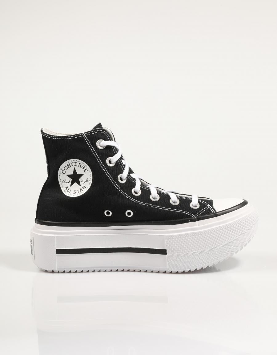 ZAPATILLAS CONVERSE CHUCK TAYLOR ALL STAR LIFT DOUBL en color Negro