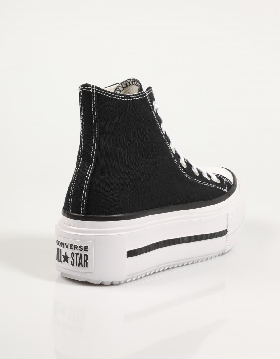 ZAPATILLAS CONVERSE CHUCK TAYLOR ALL STAR LIFT DOUBL en color Negro