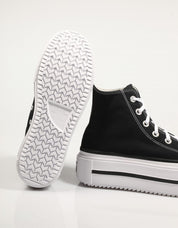 ZAPATILLAS CONVERSE CHUCK TAYLOR ALL STAR LIFT DOUBL en color Negro
