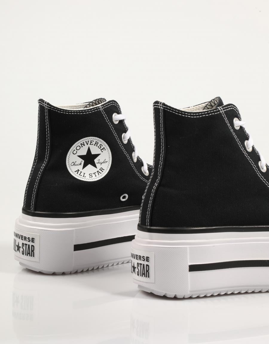 ZAPATILLAS CONVERSE CHUCK TAYLOR ALL STAR LIFT DOUBL en color Negro