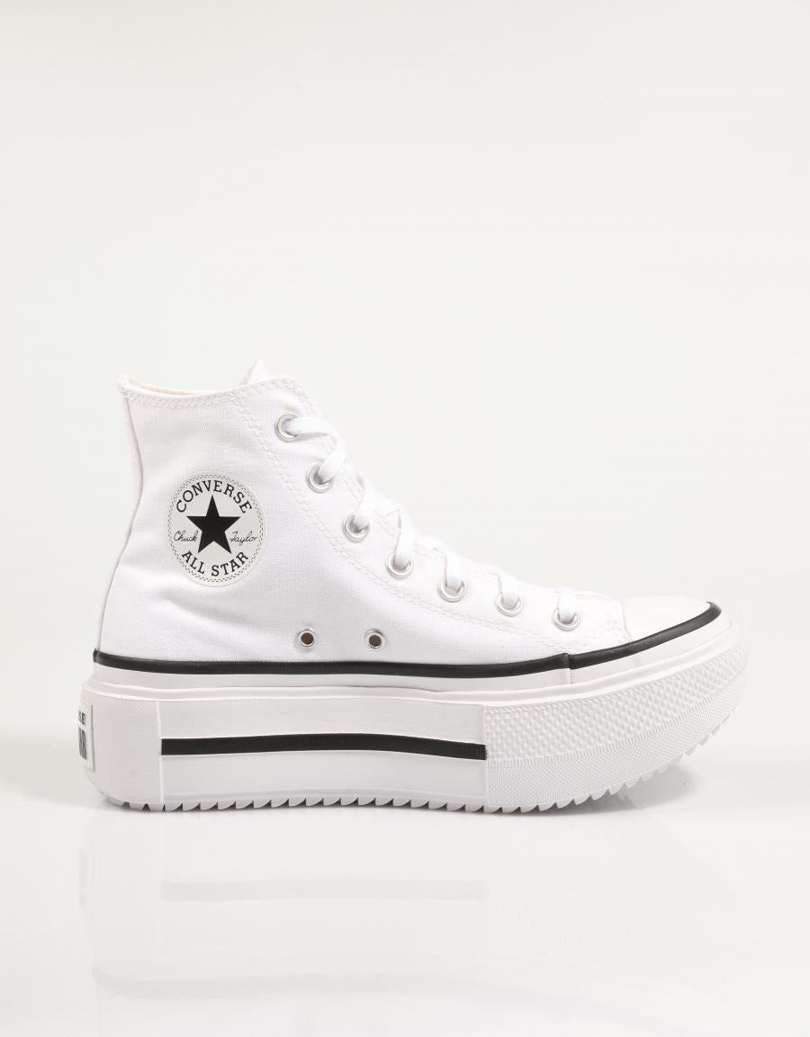 ZAPATILLAS CONVERSE CHUCK TAYLOR ALL STAR LIFT DOUBL en color Blanco