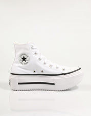 ZAPATILLAS CONVERSE CHUCK TAYLOR ALL STAR LIFT DOUBL en color Blanco