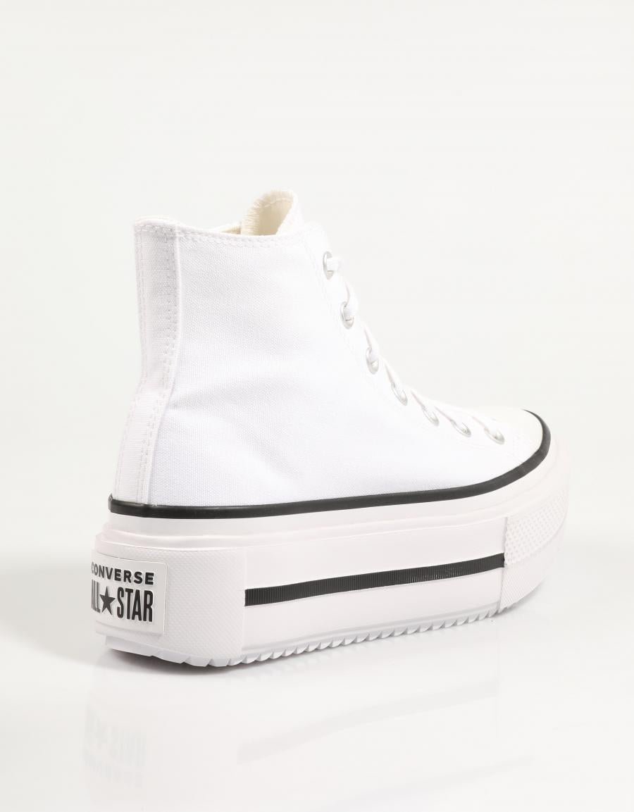 ZAPATILLAS CONVERSE CHUCK TAYLOR ALL STAR LIFT DOUBL en color Blanco