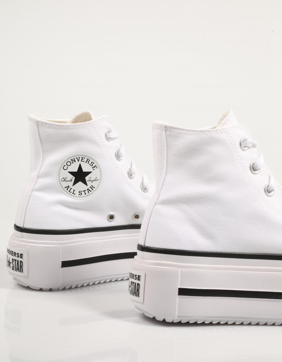 ZAPATILLAS CONVERSE CHUCK TAYLOR ALL STAR LIFT DOUBL en color Blanco
