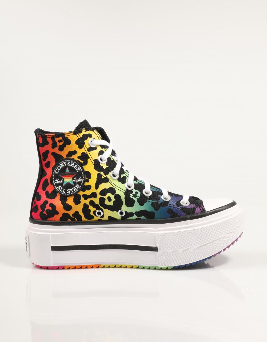 ZAPATILLAS CONVERSE CHUCK TAYLOR ALL STAR LIFT DOUBL en color Multicolor