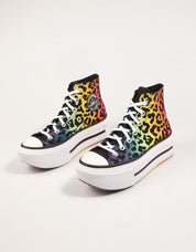 ZAPATILLAS CONVERSE CHUCK TAYLOR ALL STAR LIFT DOUBL en color Multicolor