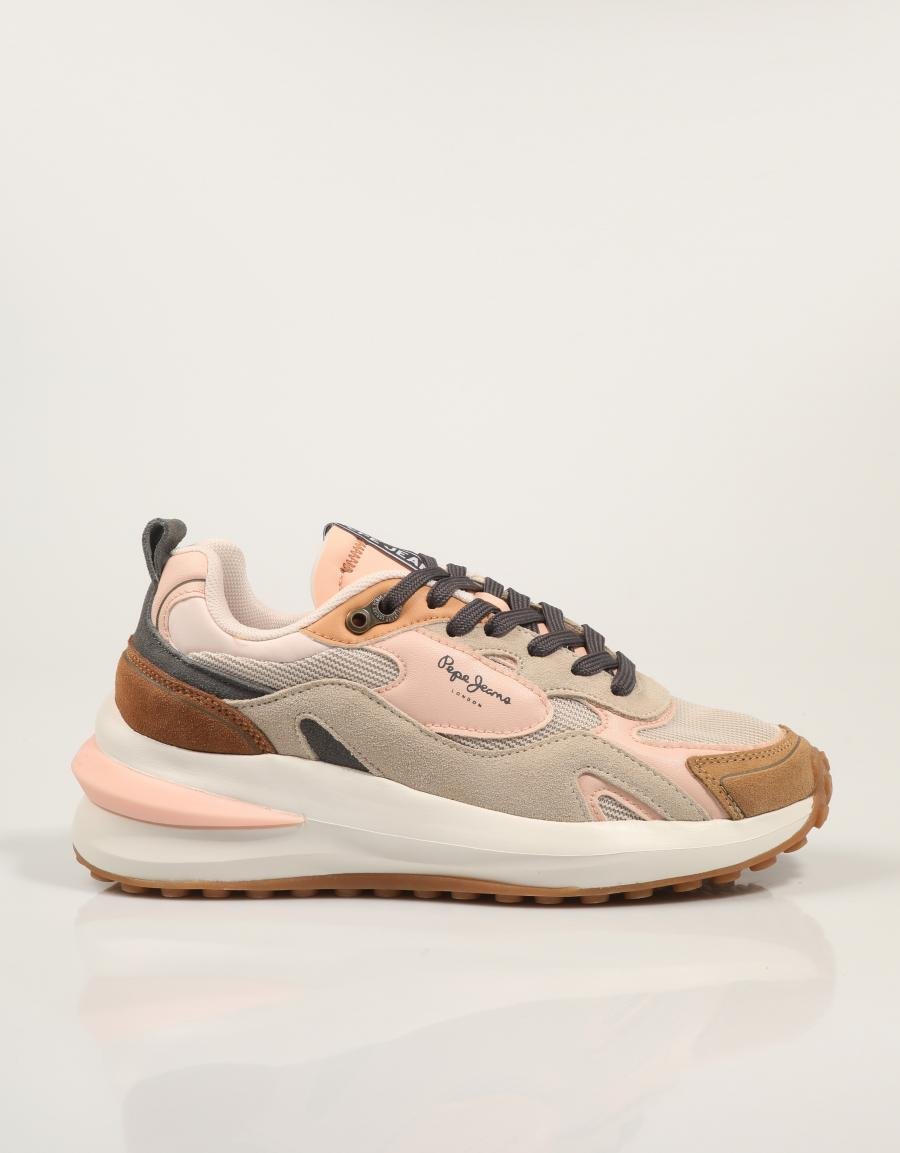 Pantalones Guess Harlow Mujer Marrones Mujer Pantalones De