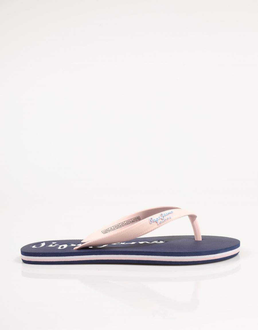 CHANCLAS PEPE JEANS BAY BEACH PLS70124 en color Rosa