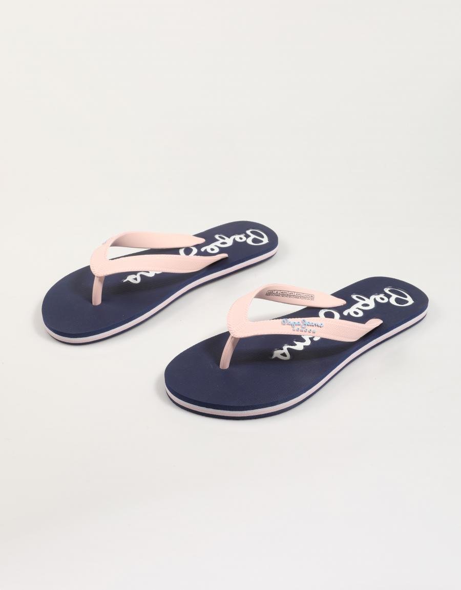 CHANCLAS PEPE JEANS BAY BEACH PLS70124 en color Rosa