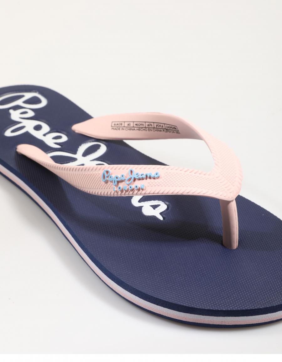 CHANCLAS PEPE JEANS BAY BEACH PLS70124 en color Rosa
