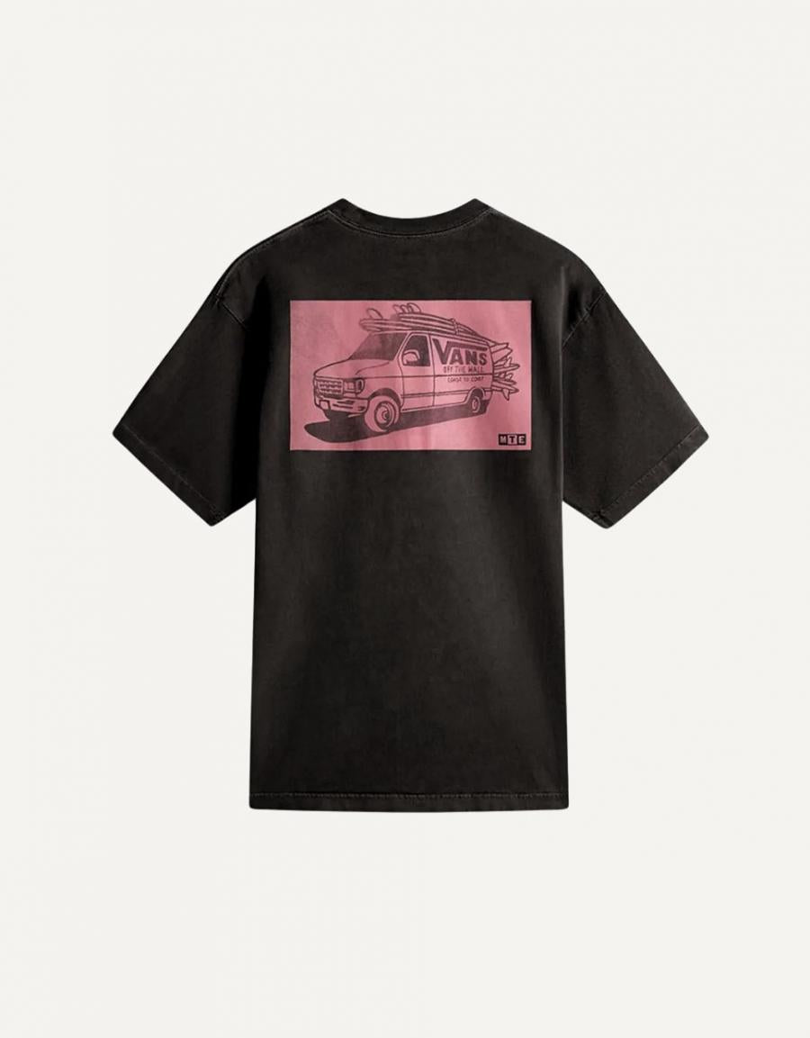 CAMISETA VANS MTE BEACHFORNT SS TEE en color Negro