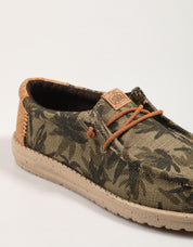 ZAPATOS SPORT DUDE WALLY PALM JUTE 43087 en color Kaki
