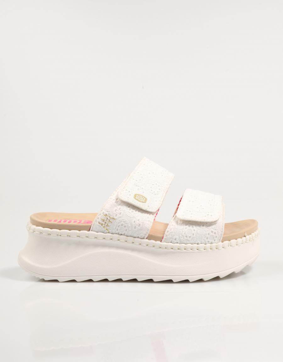 SANDALIAS DUDE DELRAY SLIDE EYELET