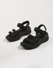 Skechers 119828 sandali in nero