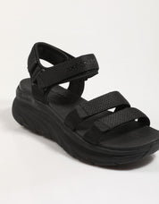 Skechers 119828 sandali in nero