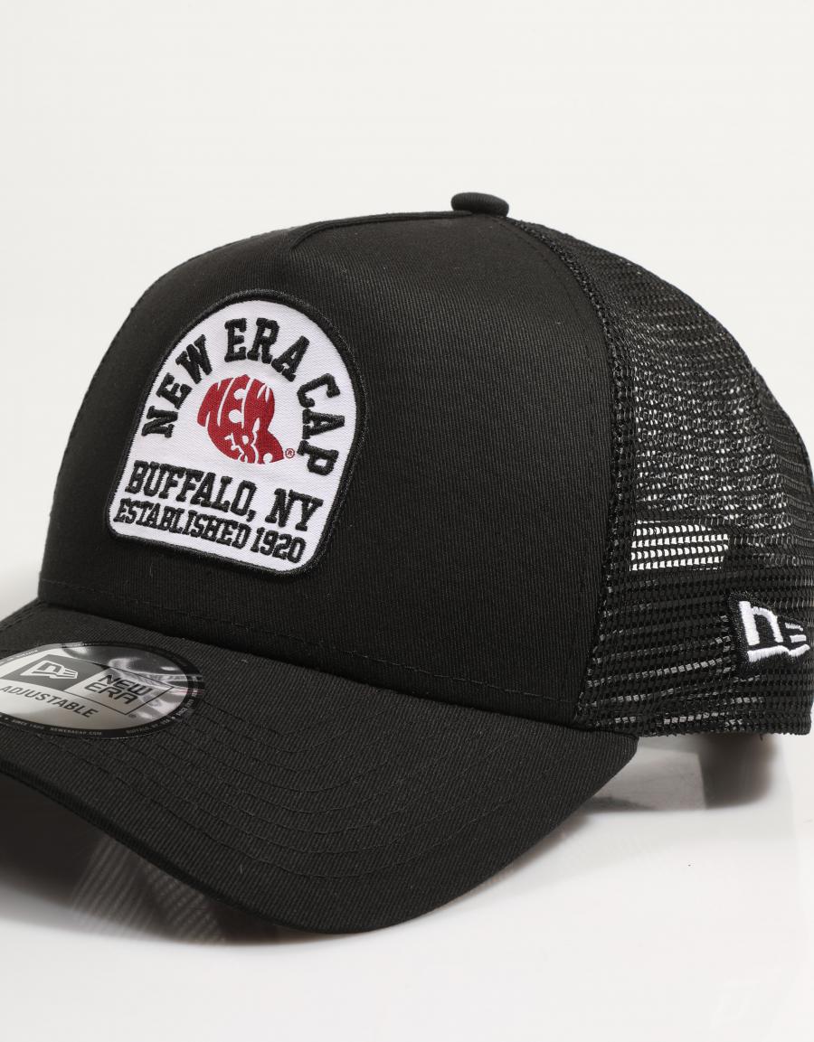 GORRA NEW ERA COTTON PATCH TRUCKER en color Negro
