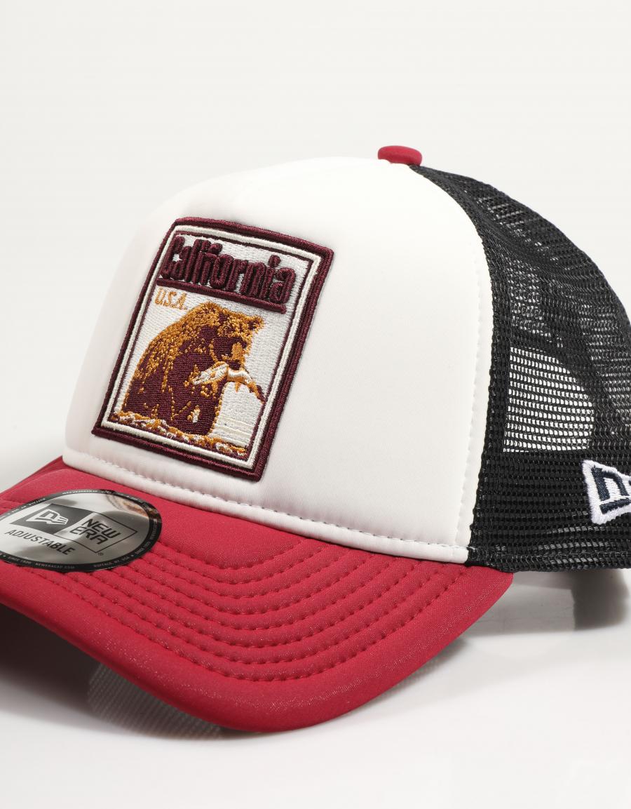 GORRA NEW ERA COTTON PATCH TRUCKER en color Blanco