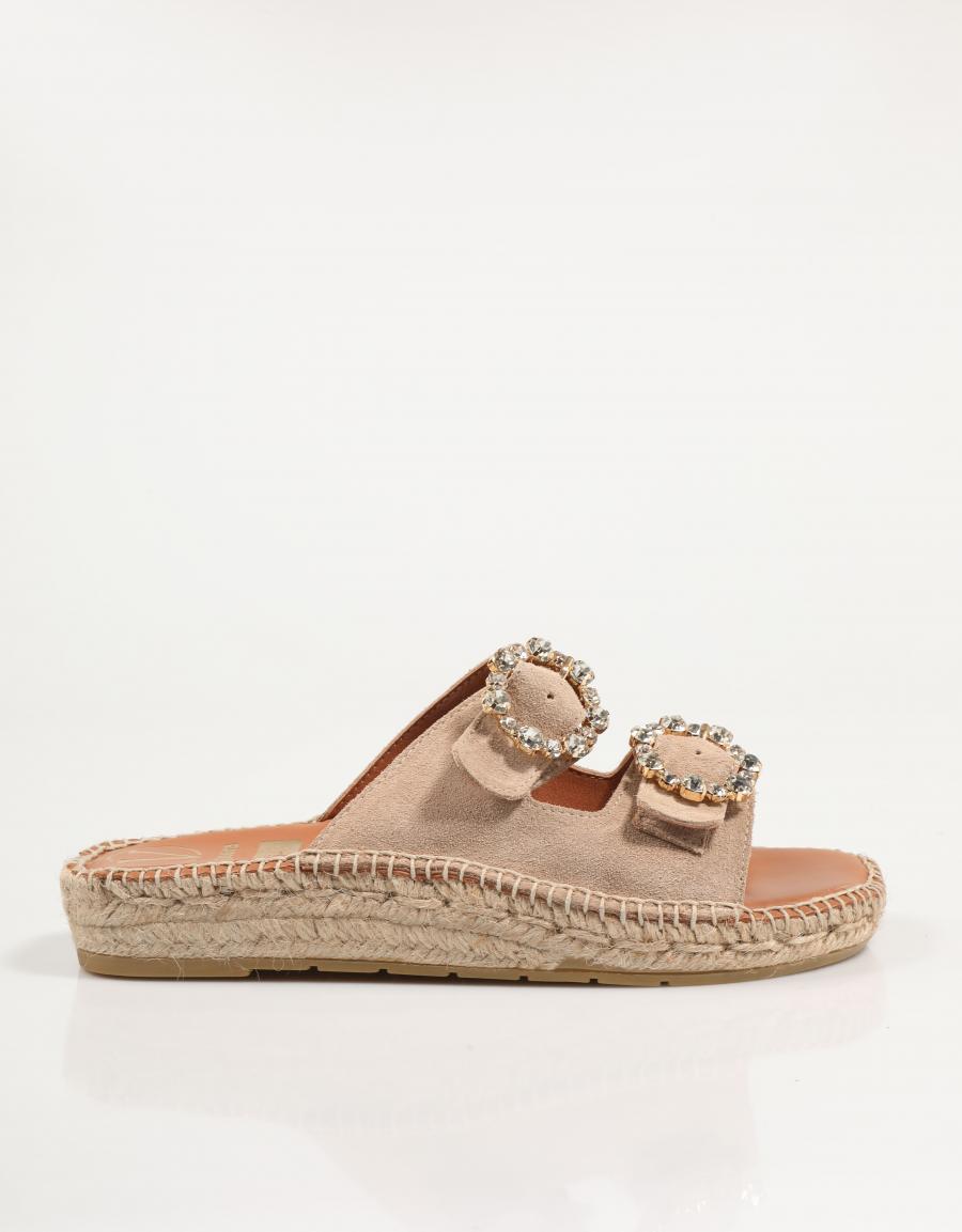 SANDALIAS LUCIA VIGUERA 2177 en color Taupe