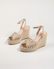 SANDALIAS AZAREY 562J604 en color Oro