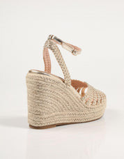 SANDALIAS AZAREY 562J604 en color Oro