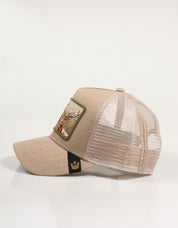 GORRA GOORIN BROS 101-2031 BUCK FEVER WILD HEART en color Beige