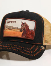 GORRA GOORIN BROS 101-2028 EASY RIDER WILD HEART en color Negro