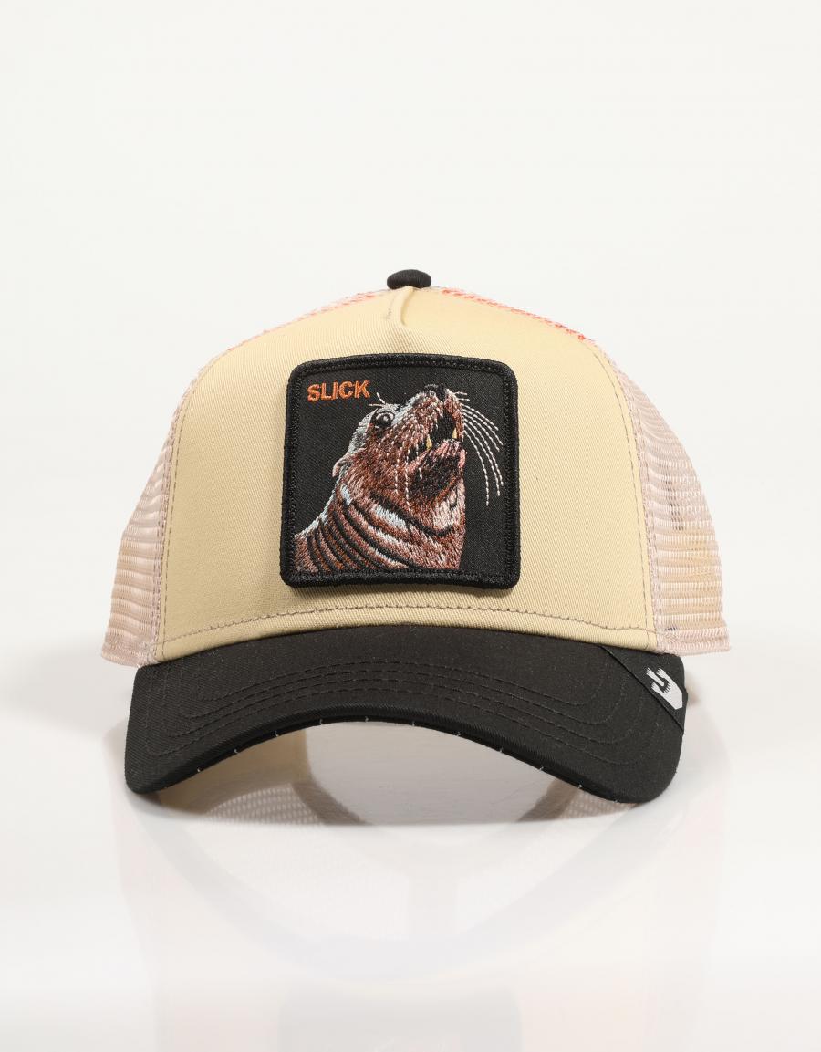 GORRA GOORIN BROS 101-1947 THE SLICK SEAL en color Beige