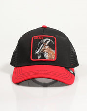 GORRA GOORIN BROS 101-1928 THE GOAT STEER FAB FARM en color Negro