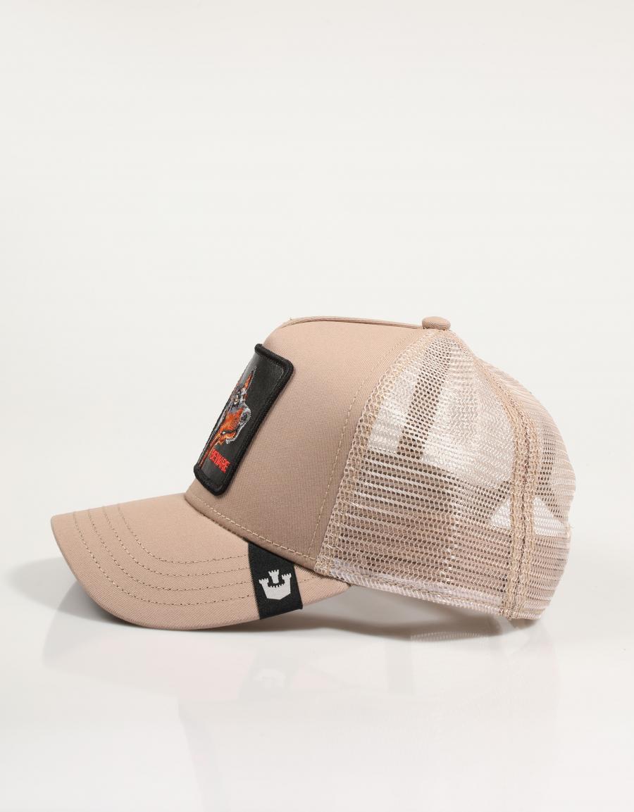 GORRA GOORIN BROS 101-2122 THE DOBERMAN en color Beige