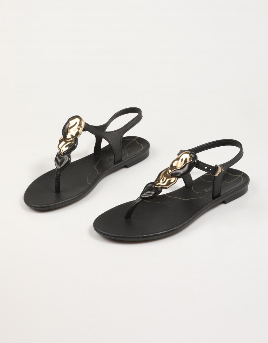 CHANCLAS GRENDHA 19035  REFINO SAND AD en color Negro