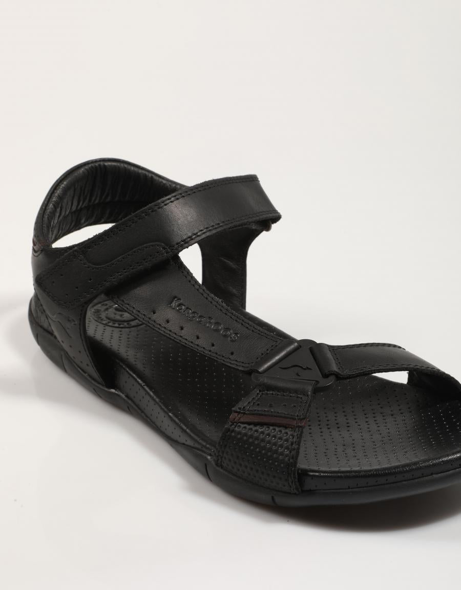 SANDALIAS KANGAROOS 856 en color Negro