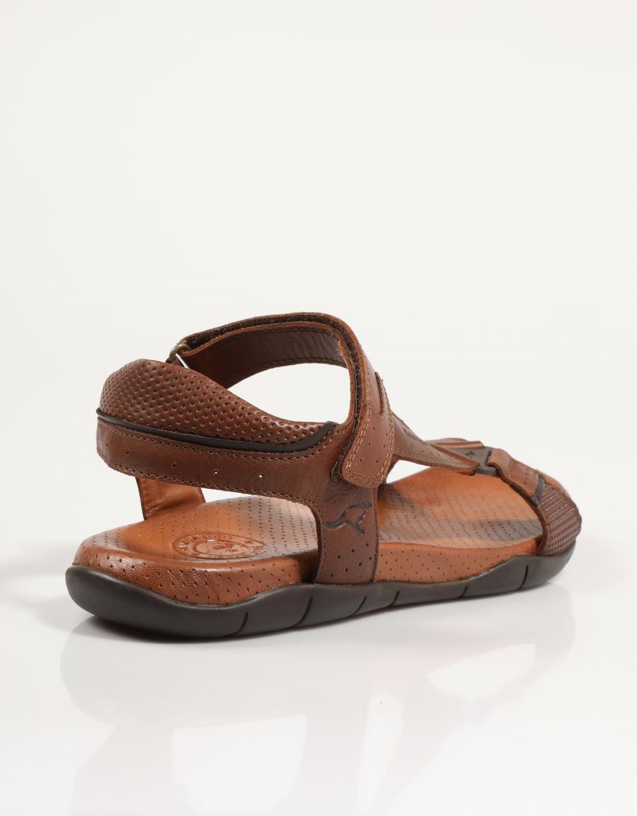 SANDALIAS KANGAROOS 856 en color Cuero