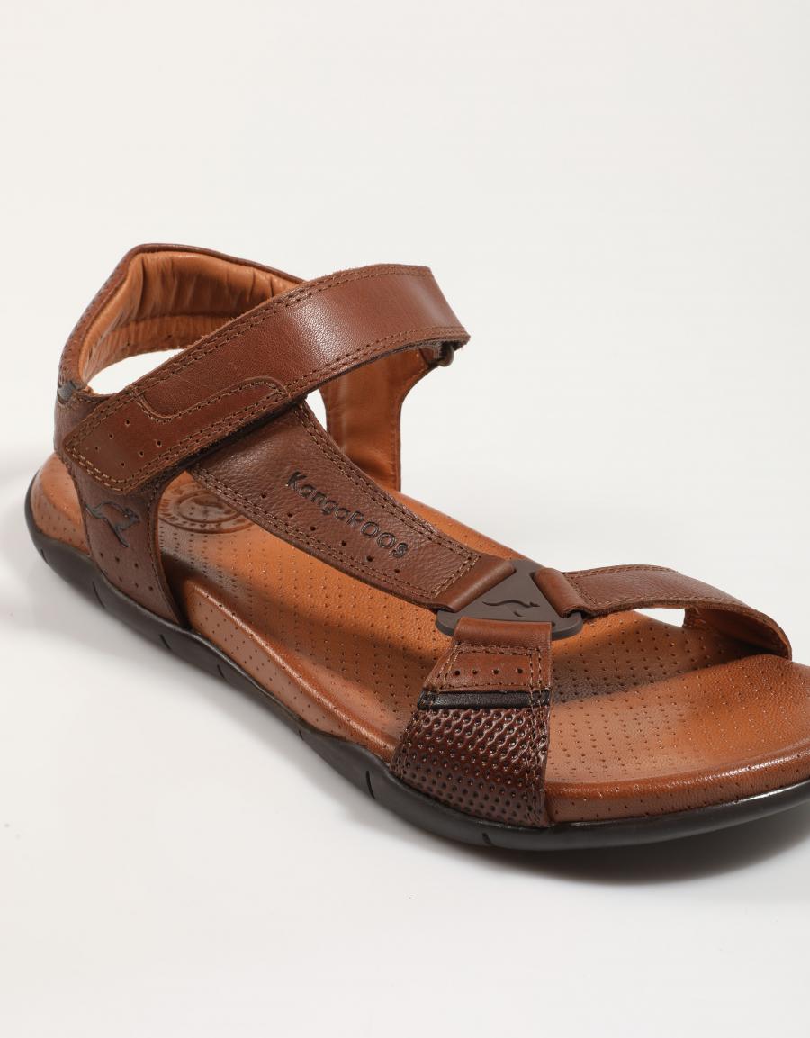 SANDALIAS KANGAROOS 856 en color Cuero