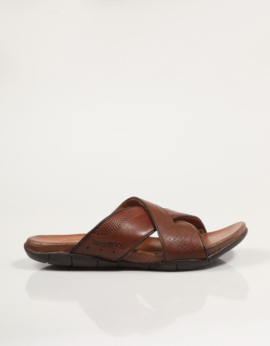 SANDALIAS KANGAROOS 853 en color Cuero