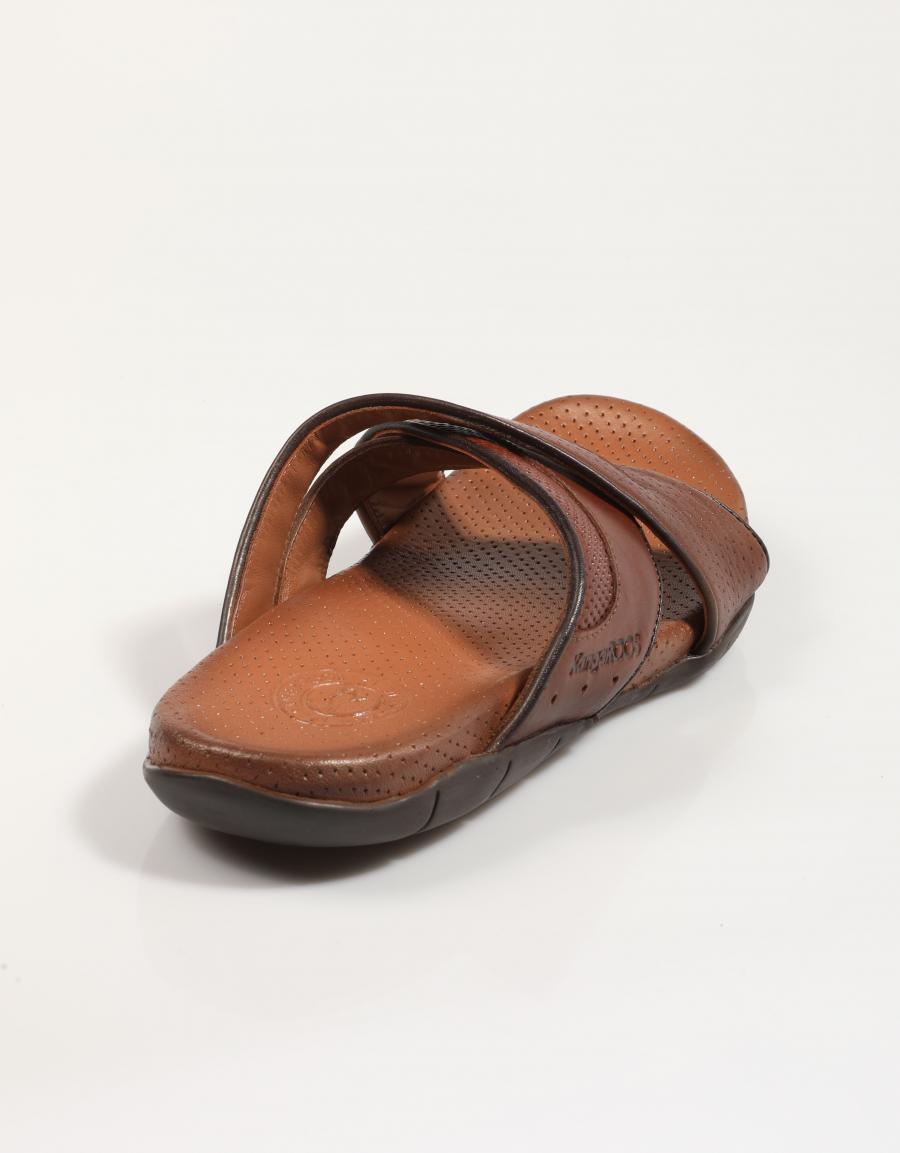 SANDALIAS KANGAROOS 853 en color Cuero