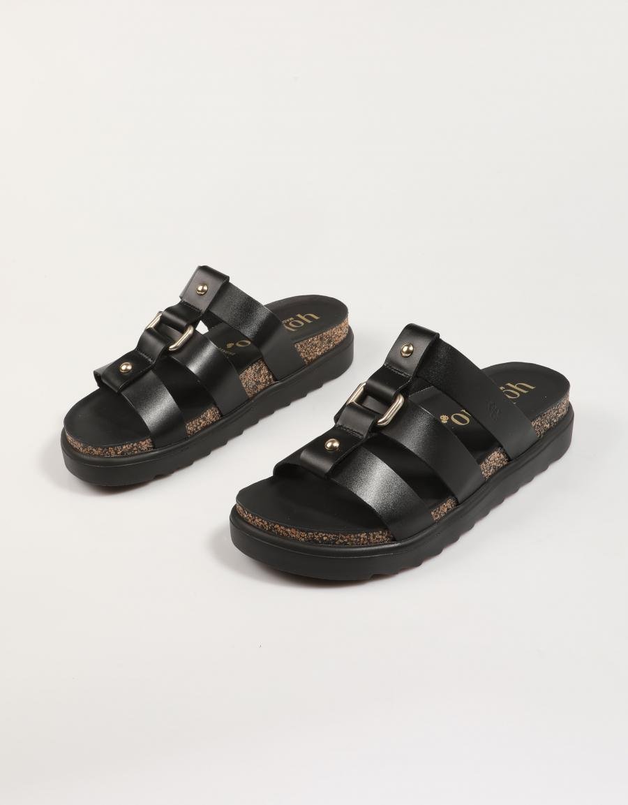 SANDALIAS YOKONO TUNEZ 256 en color Negro