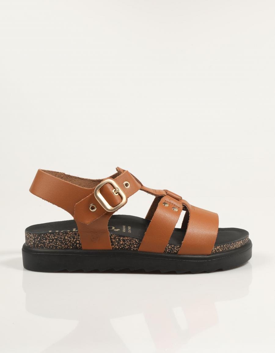 SANDALIAS YOKONO TUNEZ 258 en color Cuero