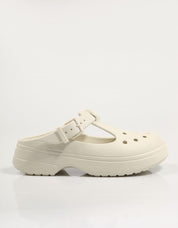 SANDALIAS CROCS CLASSIC MARY JANE CLOG en color Hielo