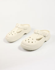 SANDALIAS CROCS CLASSIC MARY JANE CLOG en color Hielo