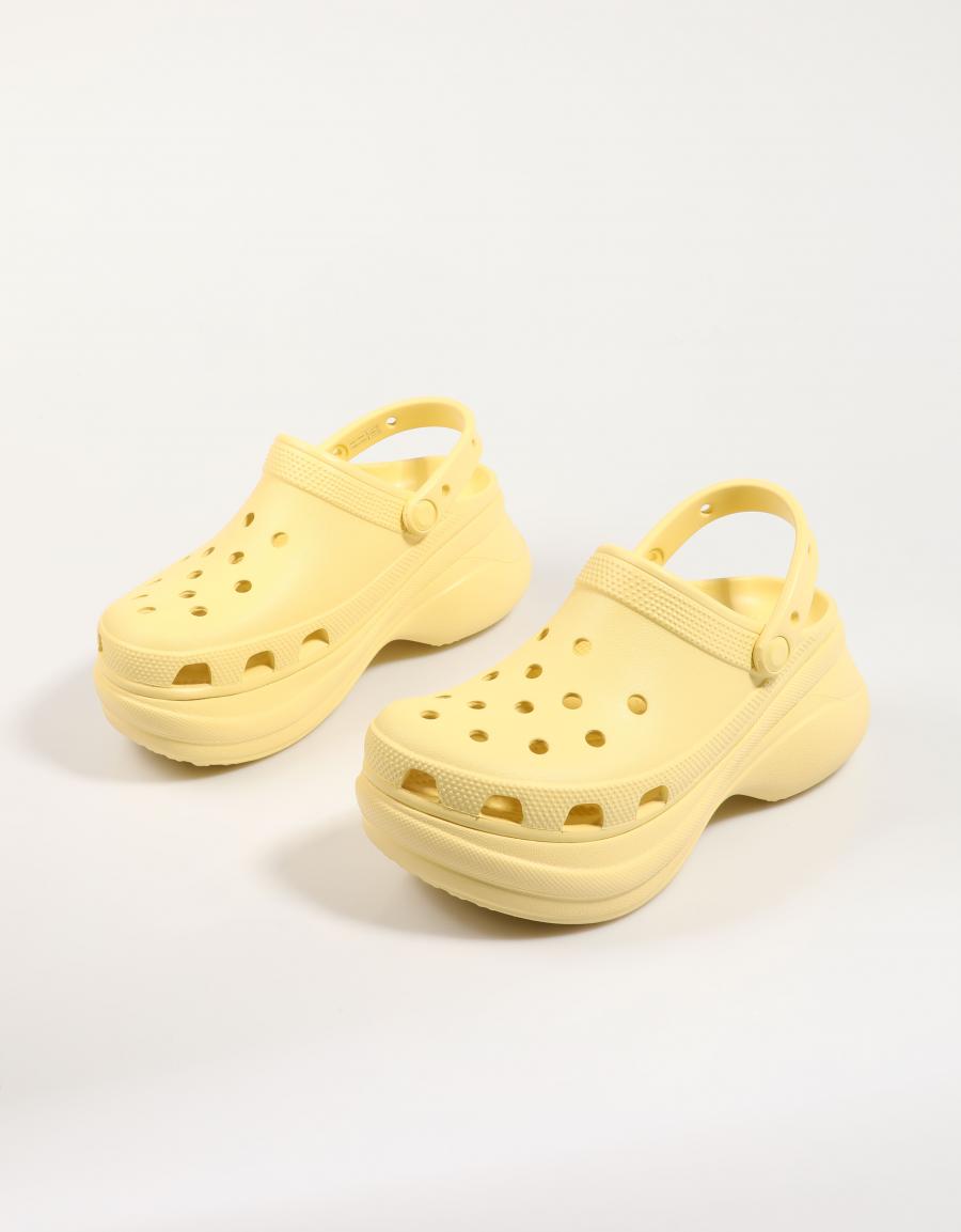 Crocs Bae entupida 206302 Tamancos em amarelo